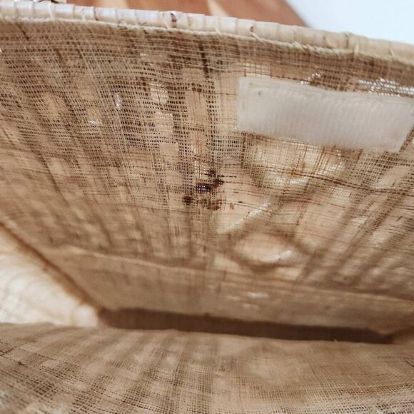 Women's handbag Brown wicker bohemian People's Republic of China purse brown tan - Picture 7 of 8